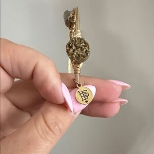 Bourbon and Boweties Gold Small Druzy